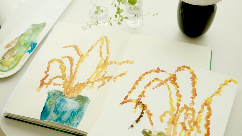 和水彩的另一種關係